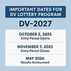 dv lottery opening date
